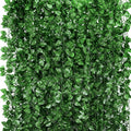 Tbestmax 473 Feet 72 Pack Artificial Ivy Leaf Plants, Green Vine Leaves, Greenery Hanging Garland, Fake Foliage Flowers for Home Kitchen Garden Office Wedding Wall Decor
