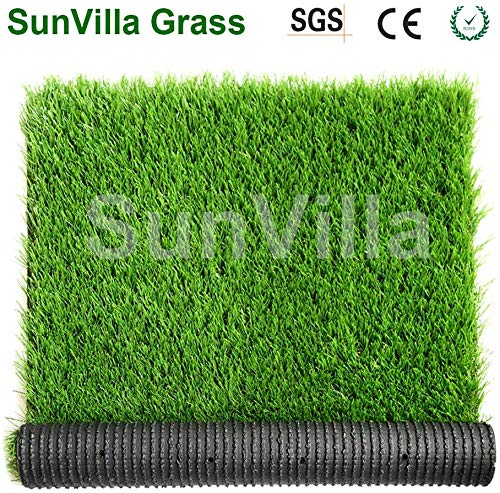 SunVilla Grass 1'X29' Artificial Grass Realistic [Custom Size] Grass Height 1 3/8" Indoor/Outdoor' Artificial Grass/Turf Many Sizes 1FTX29FT (29 Square FT) - color: 1ft, size: 1FT X 29FT (29 Square FT)