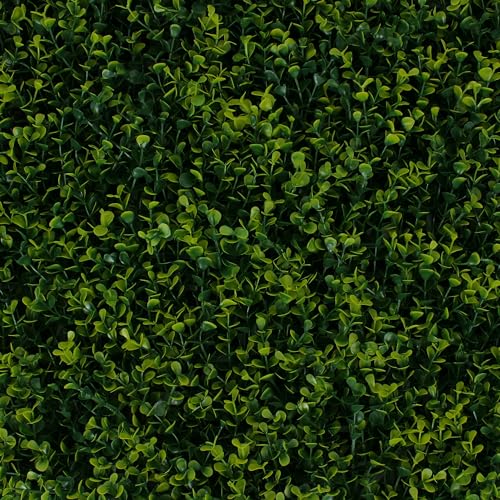 3rd Street Inn Artificial Greenery Wall Panels for Privacy - 12-Pack - color: Golden Boxwood