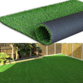 Petgrow Thick Artificial Grass3FTX23FT,0.7Inch Pile Height Green Soft Fake Faux Grass Turf Mat,Indoor Outdoor Garden Dogs Pet Synthetic Grass Carpet Doormat, Rubber Backed with Drainage Holes - size: 3FTX23FT